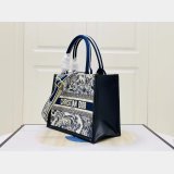 Copy Dior Book tote with strap new 1286 all size