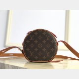 Louis Vuitton Boite Chapeau Souple PM Monogram in Brown High Quality M45149 Bag Luxury