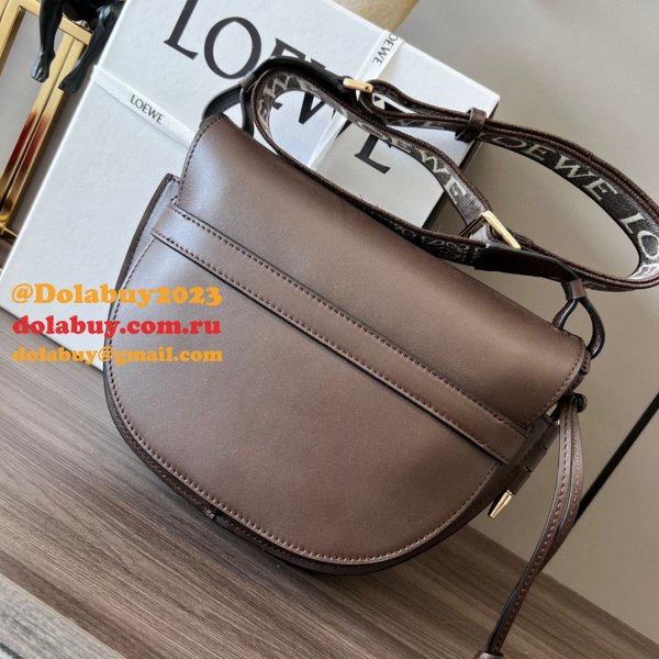 High Quality bag 1:1 Wholesale Mirror LOEWE GATE HADNBAG 25MM