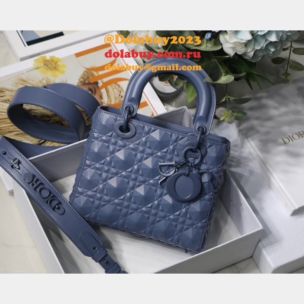 High Quality 1:1 Inspired Lady Dior 20cm Shop Designer Purses