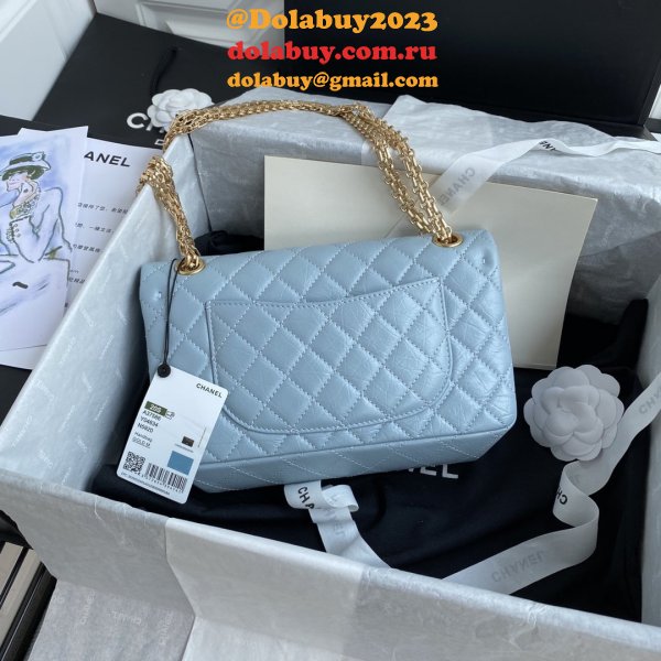 High Quality CC 2.55 Top original Flap Reissue Blue Bag High Quality bag