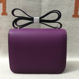 Hermes Constance Bag 18cm Epsom Leather Purple Wholesale