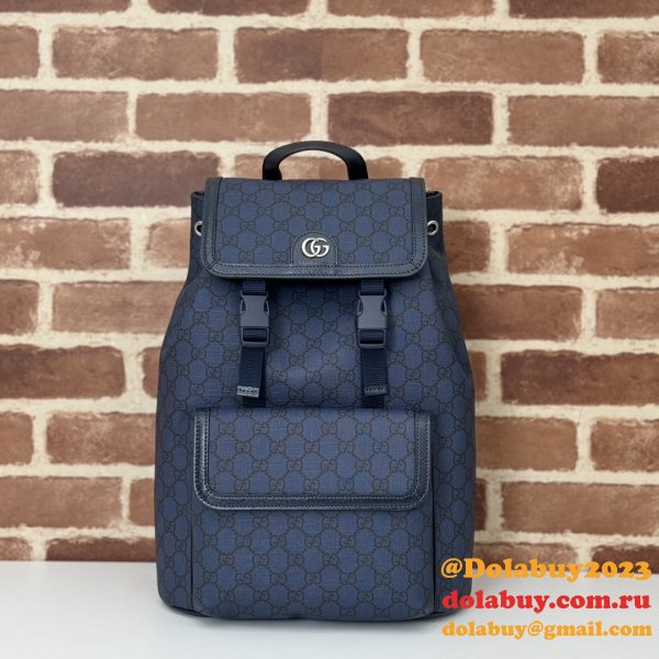 Men Gucci 792114 Ophidia Small GG Backpack Ebony Supreme Wholesale Bag