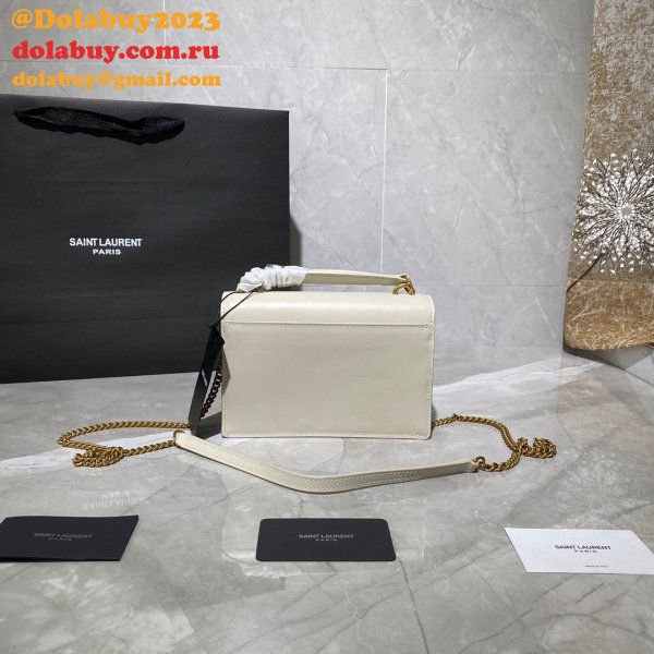 Duplicate YSL Sunset 19cm Pursesre Store Cream