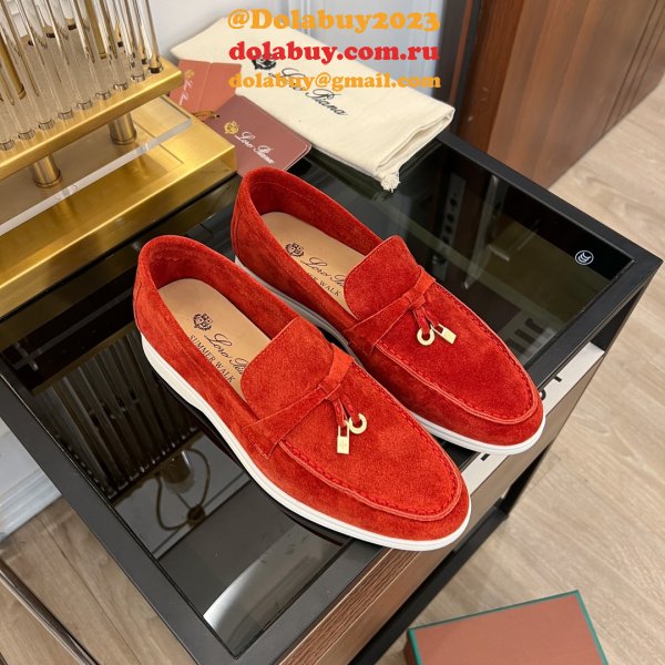 First Copy Loro Piana Fashion 2023 Retro Casual Shoes