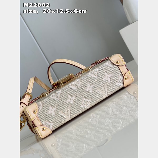 Petite Malle Other Monogram Canvas Duplicate Louis Vuitton M22882 Bag