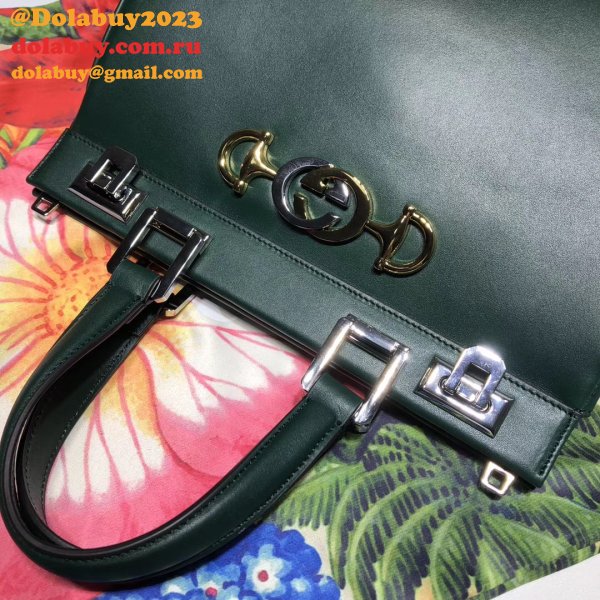 High Quality Gucci UK Zumi snakeskin small top handle 569712 bag