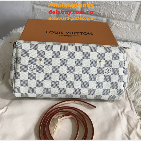 Louis Vuitton Damier Canvas Shoulder Favorite MM AAA+ N41275 Bag