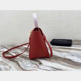 Celine Luxury nano belt red bag in grained calfskin