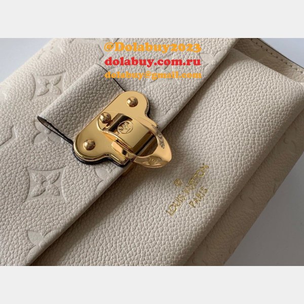 Louis Vuitton Top Quality Vavin BB M44553 Beige Monogram Empreinte Leather