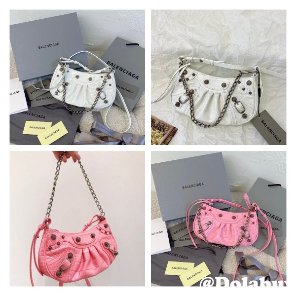 Wholesale Balenciaga 2022 21CM Crocodile Cheap Fake Le Cagole Purses AAA+ Quality