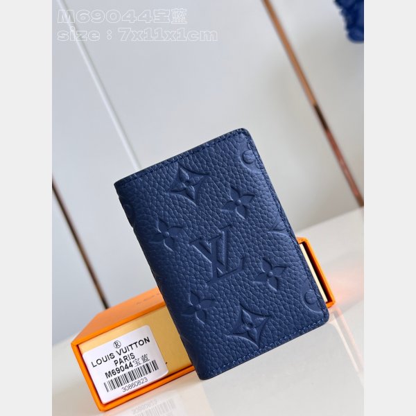 AAA+ Brazza Slender Zippy Vertical Wallet LV Copy Bag