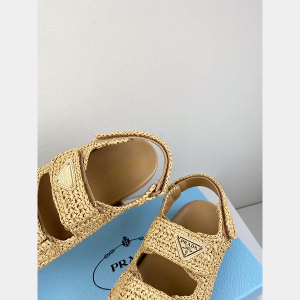 UK Cheap Prada Crochet sandals