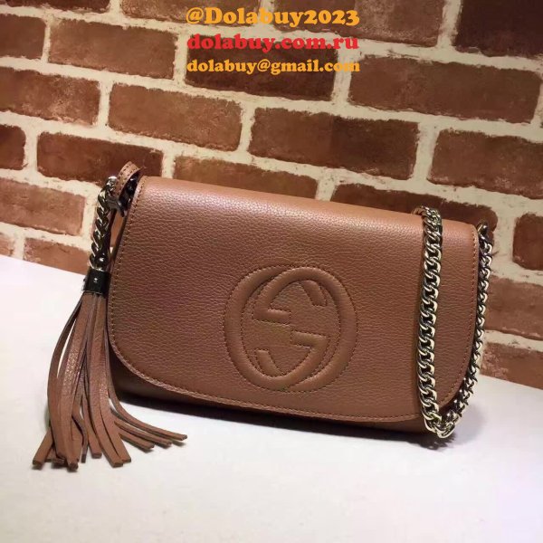 High Quality Gucci High Quality bag Soho 336752 Leather Hobo Bag