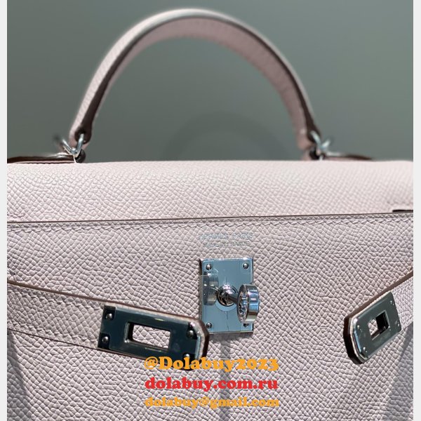 Hermes Outlet Epsom Kelly 19/25/28CM 1:1 Designer Bag