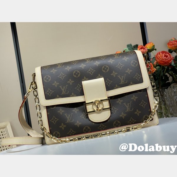 Luxury Dauphine Soft GM Monogram M47149 Louis Vuitton Wholesale Bag