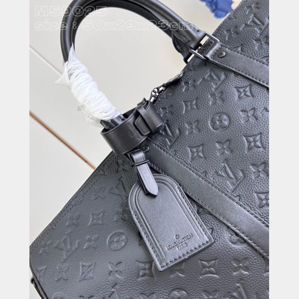 Louis Vuitton M59025 Fashion Keepall Bandoulière 50 Monogram Taurillon Bag