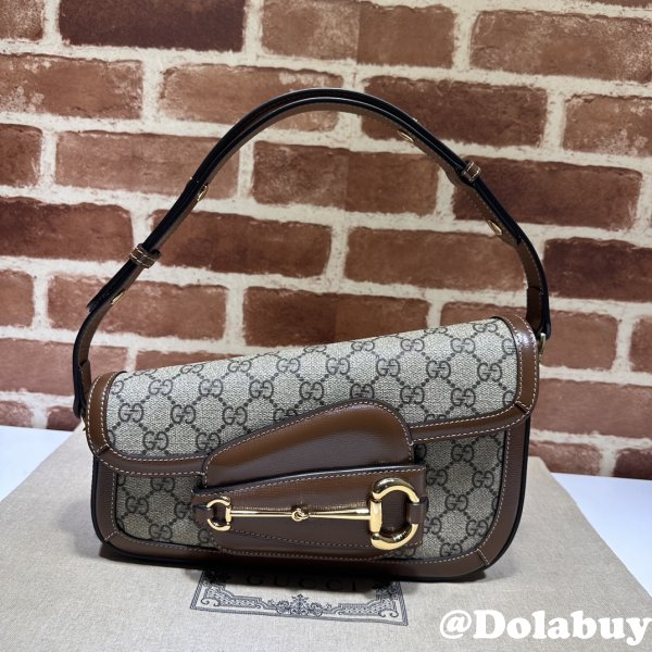 Wholesale 764155 Horsebit Shoulder 1955 Gucci Inspired Bag