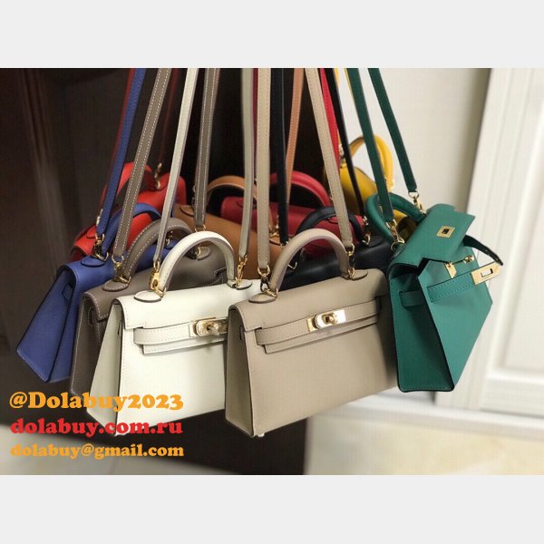 Buy Designer Best High Quality bag Hermes Kelly 19CM Mini Bags Online