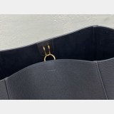 Celine Sangle Small Bucket bag black soft grained calfskin Copy