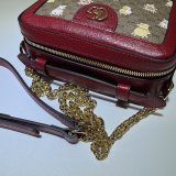 Luxury 1:1 Mirror Gucci 655596 Doraemon X Red Bag