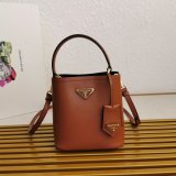 Platinum Prada 1BA373 Panier Saffiano Leather Perfect Top Quality Bag