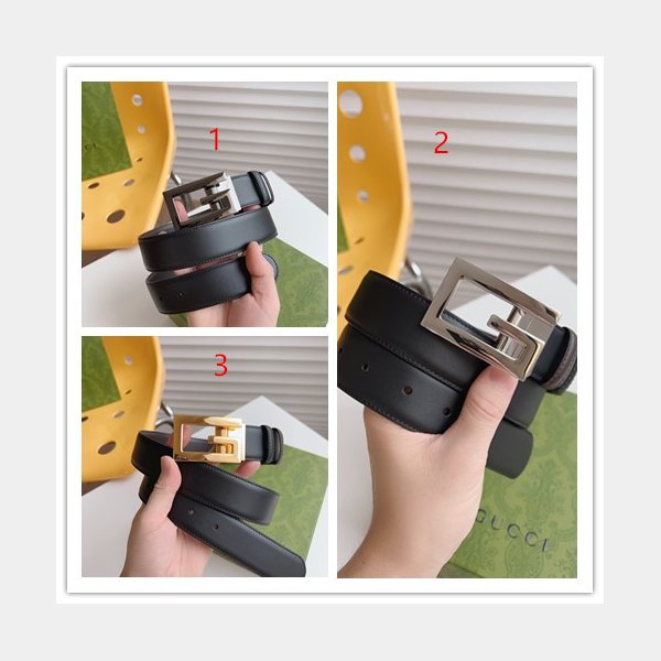 Luxury High Quality 3.5CM Gucci 7 Star BELT