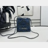 Wholesale CHANEL 22 denim bag AS3260