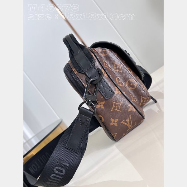 Quest Messenger Monogram Macassar M46973 Fashion Men Louis Vuitton Bag