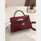 Best Hermes Kelly 1:1 Cheap 19CM Handbags