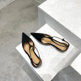 Bottega Veneta Copy Flat Pointed Toe Sandals Shoes