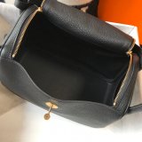 Best Hermes Lindy 26cm Black Bags Sale Outlet Online