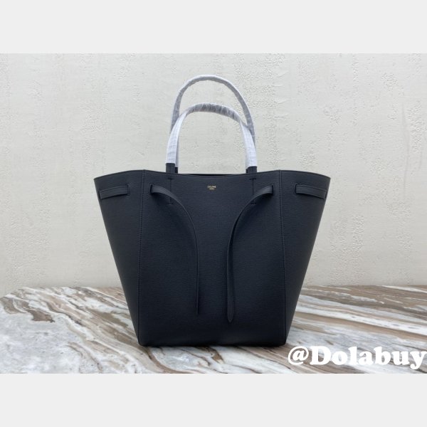 Cheap High Quality Inspired Celine Black Cabas Phantom For Sale