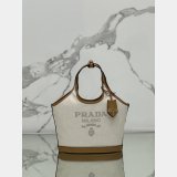 UK Prada Milano canvas handbag 1BG472