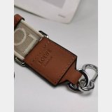 Luxury Loewe Anagram double-sided embroidered shoulder strap