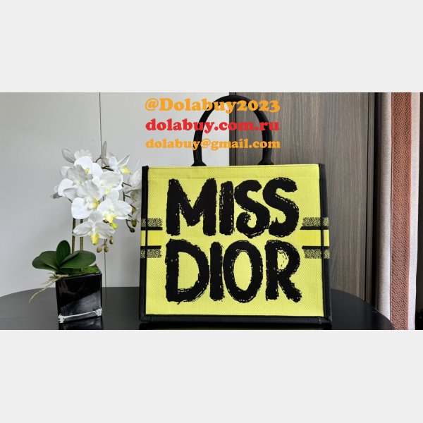 7 Star UK Miss Dior Allover book tote Fashion bag