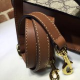 Gucci Knockoff 453188 GG Supreme Padlock Small Top Handle Bag