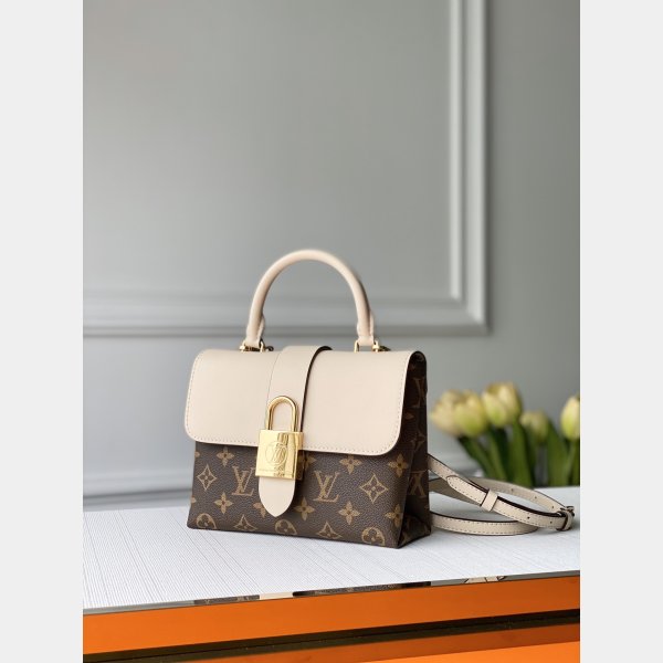 Louis Vuitton Shop MONOGRAM 2020 M44653 Locky BB Milky white Bag Copy