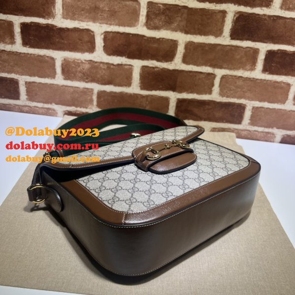 Gucci Horsebit 700457 Fake 1955 Crossbody 1:1 Mirror Beige Bag