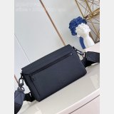 Takeoff Messenger PM 1:1 Mirror LV Aerogram M24769 Black Men Best Bag