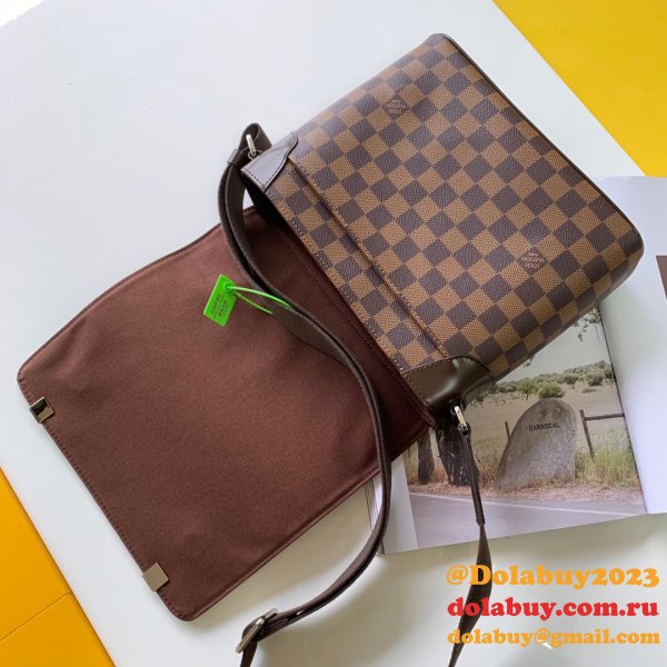 Louis Vuitton Perfects N41031 District PM Damier Ebene Canvas