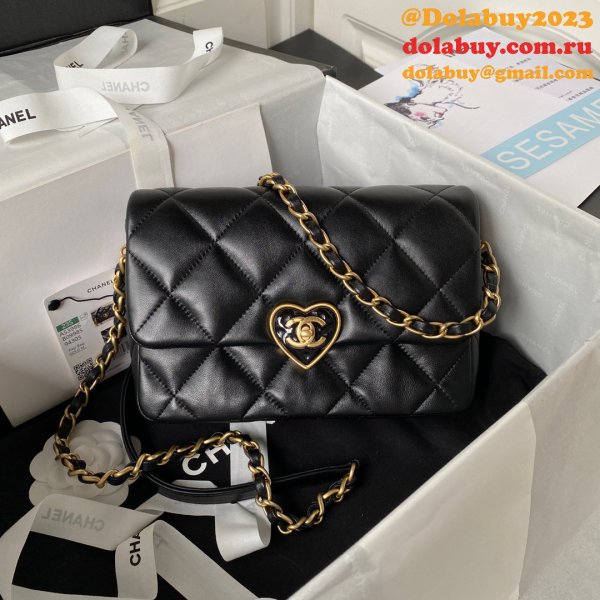 Perfect 1:1 Top Quality Flap Lambskin Perfect AS3986 Bag