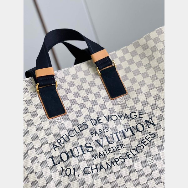 1:1 AAAA Louis Vuitton Damier Azur Canvas 1:1 Mirror N41180/N41179Bag