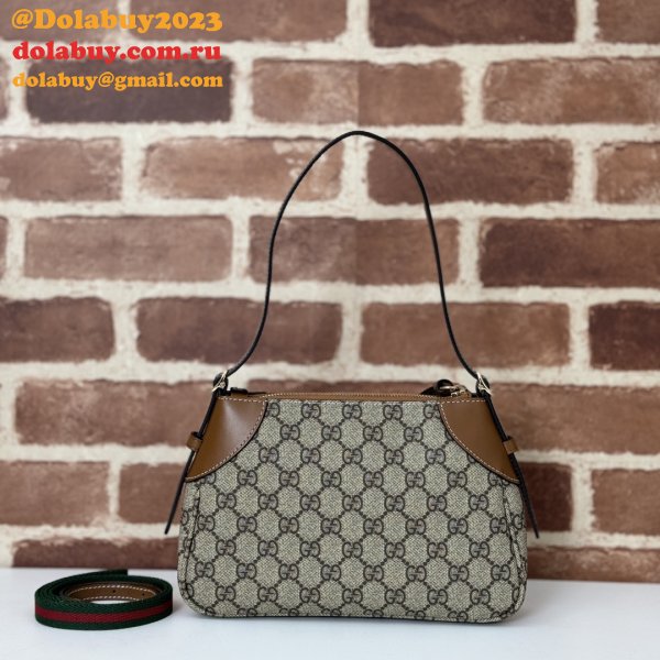 Gucci 1:1 Mirror GG Ophidia Shoulder 815218 Emblem Fake Bags