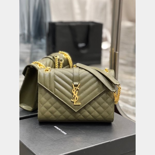 Best YSL AAA+ Saint Laurent Envelope Chain Bag