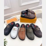 Upper Case Flat Open Back 1A884I Loafer Designer Louis Vuitton Shoes