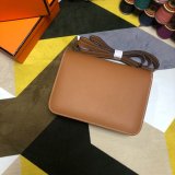 Hermes Constance Bag 23cm Epsom Leather Camel Fashion