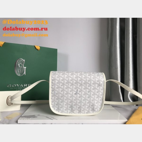 Copy Goyard Chevron Belvedere Duplicate Messenger GY020098 Best Bag