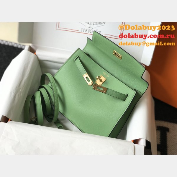 Cheap HERMES KELLY DANSE Customize BAG FOR SALE