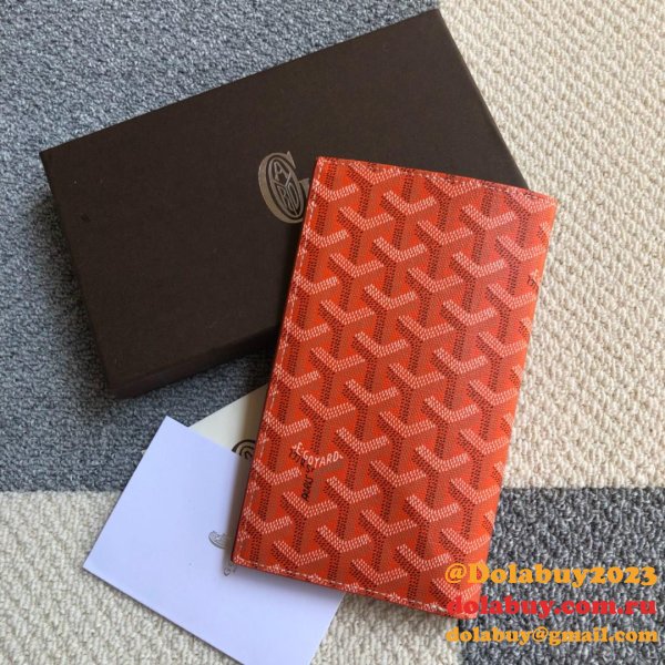 High Quality Goyard Multi-Color Ticket Top Wallet Best